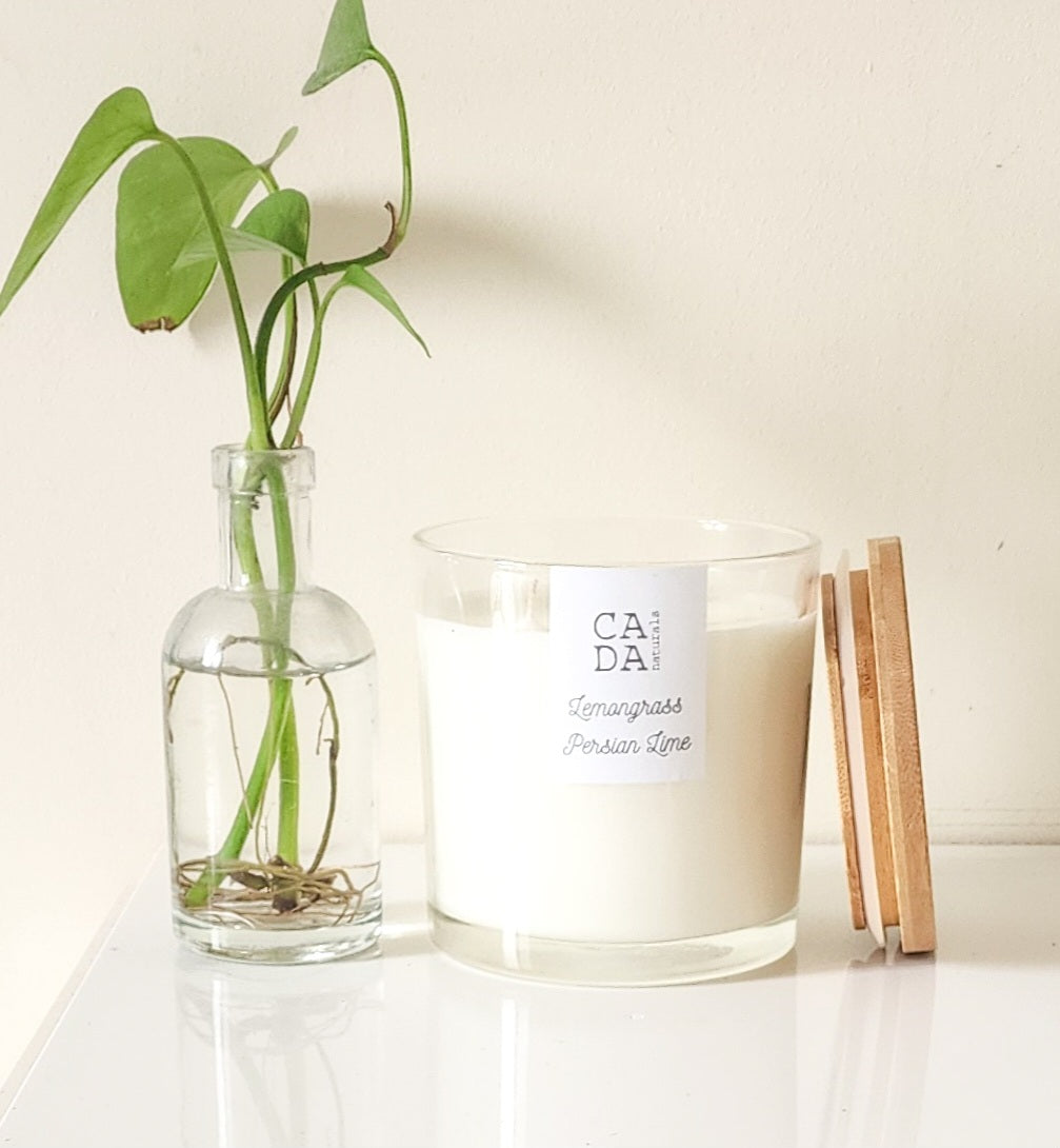 Lemongrass and Persian Lime Soy Candle