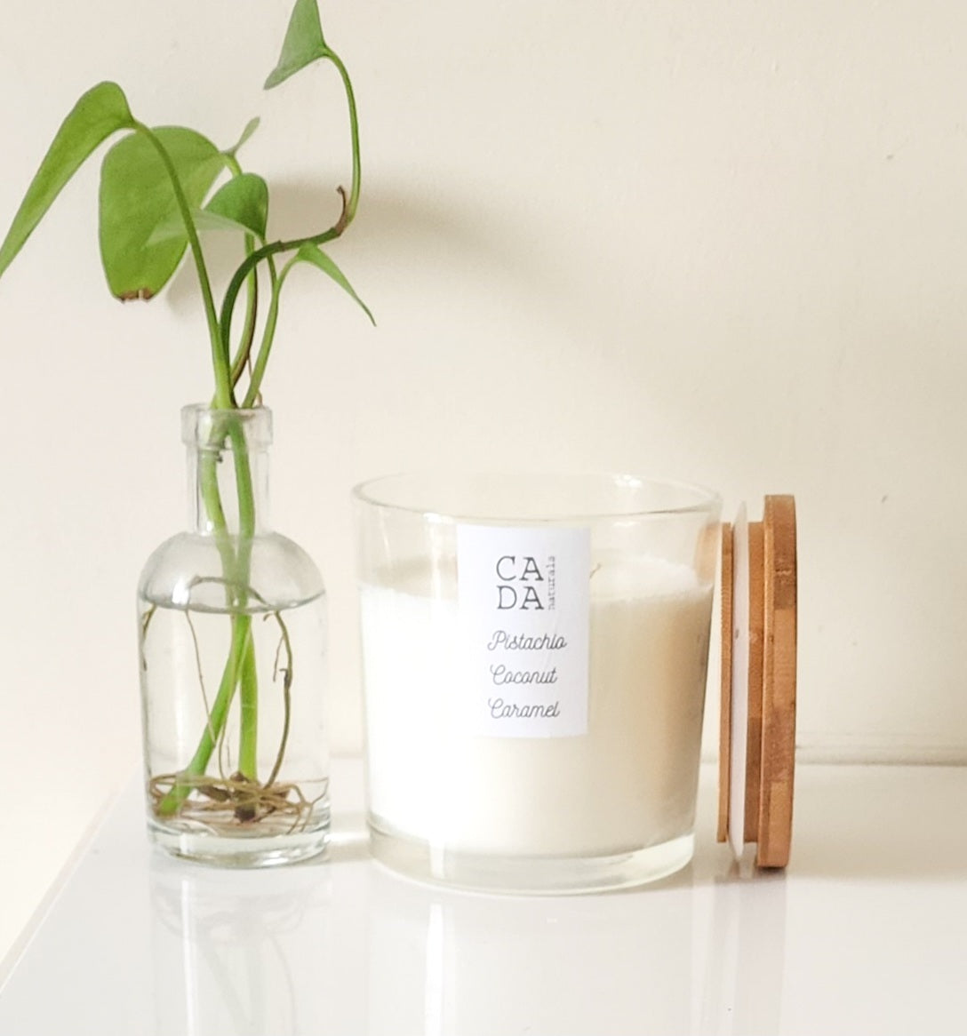 Pistachio Coconut Caramel Soy Candle