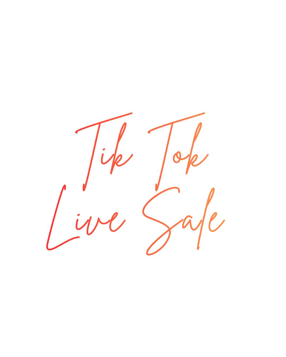 Tik Tok Live Sale